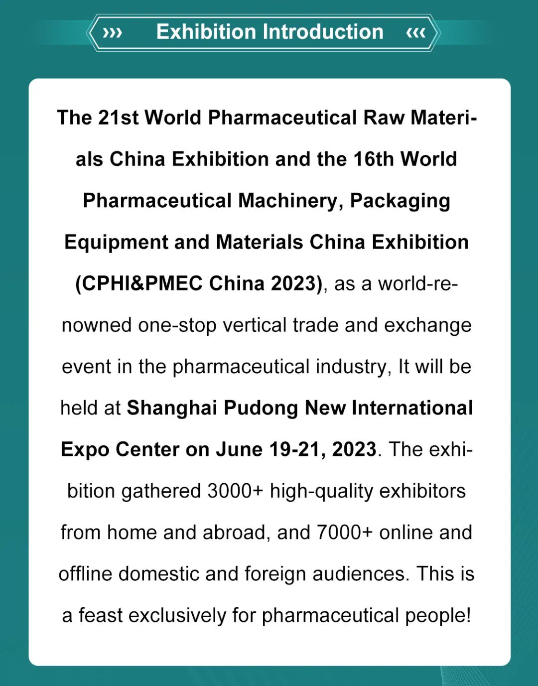 Jhenten Machinery  invites you to CPHI & PMEC China 2023！(圖3)