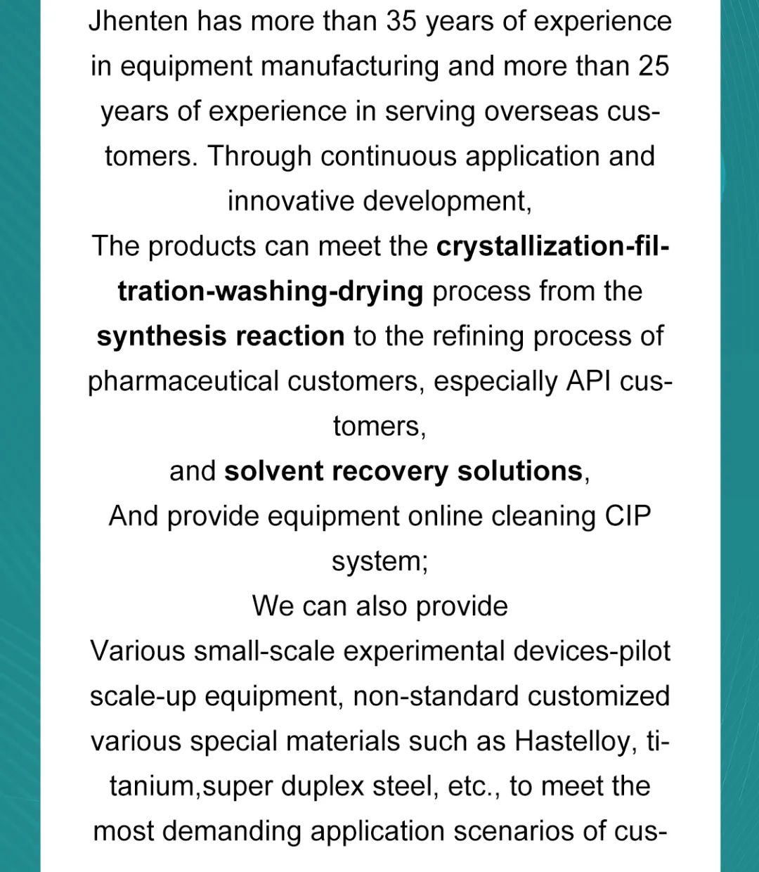 Jhenten Machinery  invites you to CPHI & PMEC China 2023！(圖6)